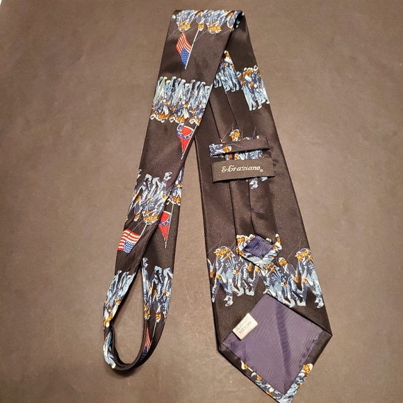 Black Civil War Tie - Picture 5 of 5